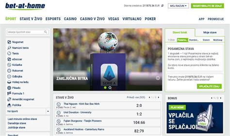 Bet at home Slovenija Bonus do 300 EUR Povezava .